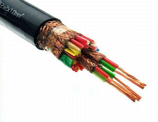multi cores Low voltage 0.3/0.5kV CWS Screen PVC sheath Insulation Instrument Cable