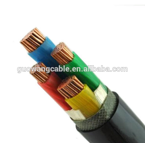 XLPE ou PVC isolé câble d'alimentation IEC BS DIN ASTM GB 1.5mm2 2.5mm2 4mm2 6mm2 10mm2 16mm2 25mm2 35mm2 50mm2 70mm2 95mm2 120mm2