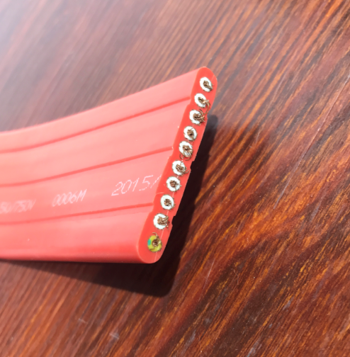 HS 8544492100 Koperen Geleider 600 V 4C 8 AWG rubber platte kabel