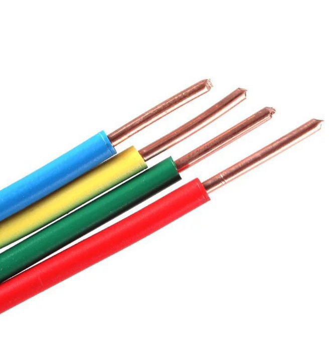 1.5mm2 2.5mm2 4mm2 6mm2 AWG size custom 0.45/0.75kV Electric Cable Roll electric Wire Copper wire
