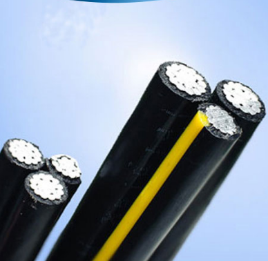 0.6/1kv low voltage aluminum alloy conductor ABC cable overhead insulated cable