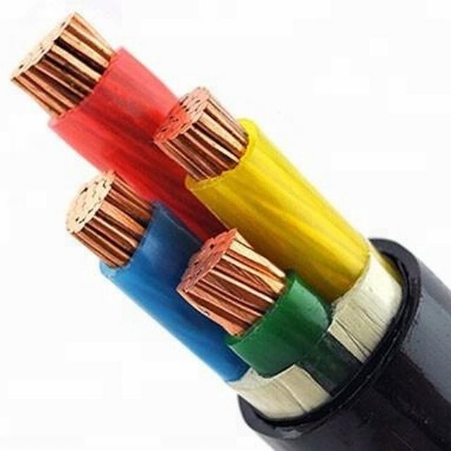 4 core copper conductor PVC sheath power cable for industry use