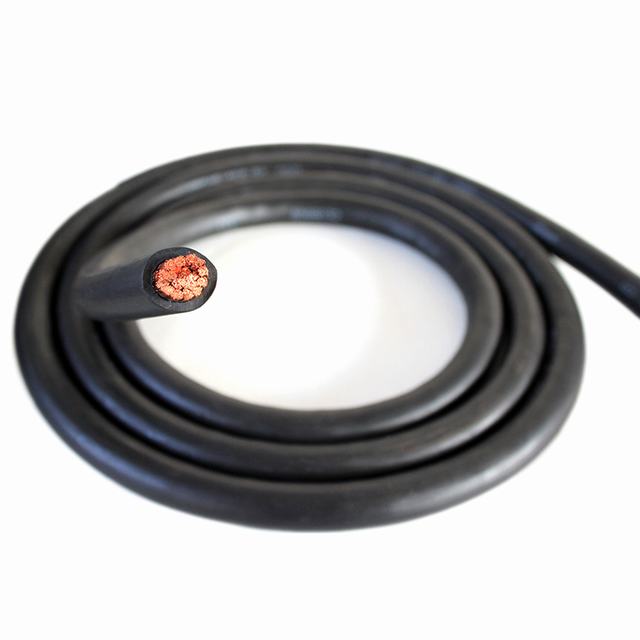 Haute flexible basse tension 70mm2 câble de soudage utilisé pour machine à souder