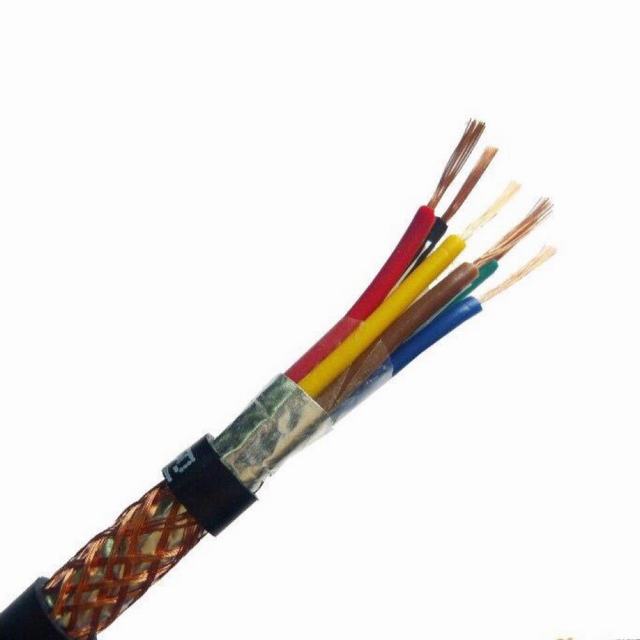 Multi cores double shieldings copper wire braided screens CWS PVC sheath Insulation Low voltage 0.3/0.5kV Instrument Cable