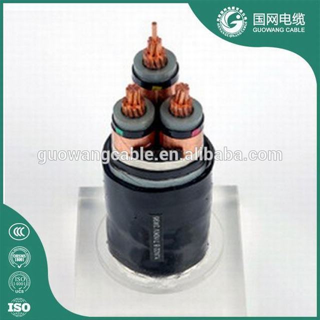 High Quality 11kV 3C x 240mm2 CU/XLPE/SWA/PVC Armoured Power Cable IEC60502 Standard