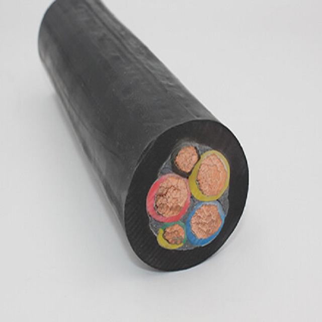 High Quality 70mm Copper RUBBER Jacket Welding Cable Three Cores Tough Rubber Sheathed Flexible Cable With Specification Of 3×25
