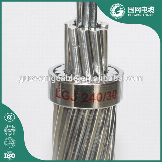 High Quality IEC Bare ACSR conductor/185 mm2 400mm2 630mm2 Almelec ACSR Cable for electric transmission Listed Brand Price