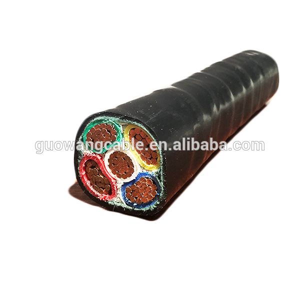 Высокое качество PLC 12 Core композитный Электрический мощность медный провод Гибридный волоконно-оптический кабель