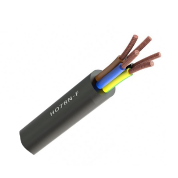 Высокое качество VDE стандартный H07RN-F Резина 3x2. 5mm2 Электрический кабель питания