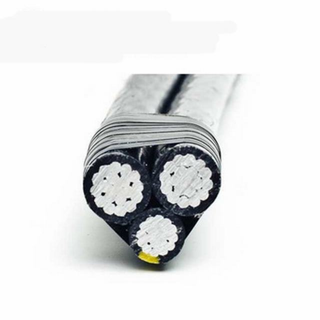IEC STANDARD MV Aerial insulated cables price aluminum Conductor XLPE/PE Insulated electrical 10KV ABC Cable price