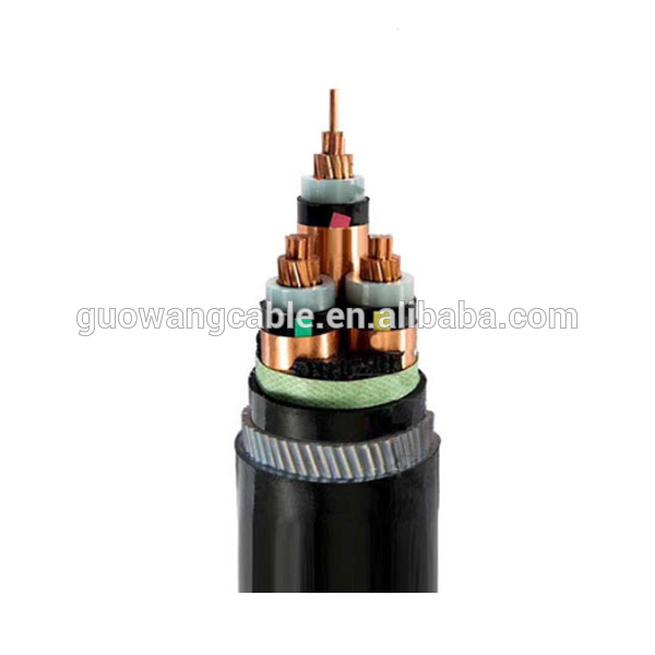 IP68 2 3 pin male to female waterproof dc power cable connector