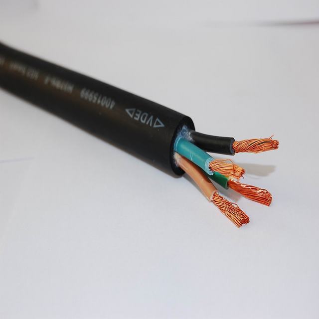 H07ZZ-F LSZH Kabel Konduktor Tembaga Fleksibel Karet Lembar Data Di Dubai 1.5mm 5 Core