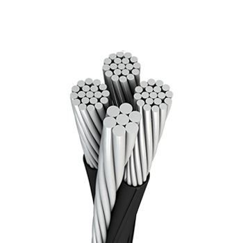 Niedrigen Spannung ABC Twisted Overhead Kabel Freileitungen Leiter 3x35 + 54 oder 6 + 16 mm2