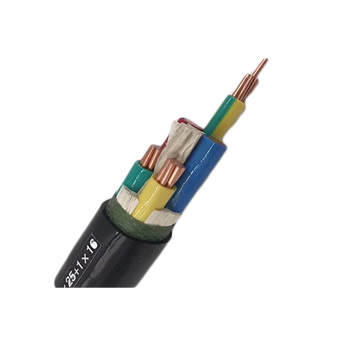 Низкое напряжение медный проводник 0,6/1KV PE изолированный ПВХ обшитый небронированный Электрический кабель питания