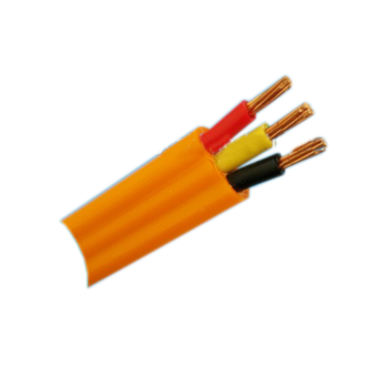 Baja tensión de aislamiento de PVC plana Cable eléctrico de cobre