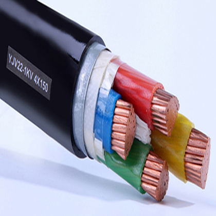 Low Voltage XLPE Insulated STA Armoured YJV22 Electrical Power Cable