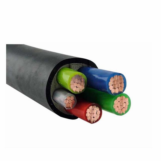 Low voltage electrical power cable for different size and cores