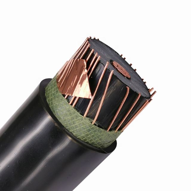Niedrigen spannung power kabel mit kupfer drähte über jeden einzelnen core bildschirm in längsrichtung wasser-beweis bildschirm
