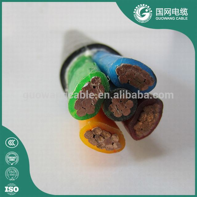 Multi Cores 600/1000V Kable Copper Conductor PVC/XLPE Insulated Electric Power Cable