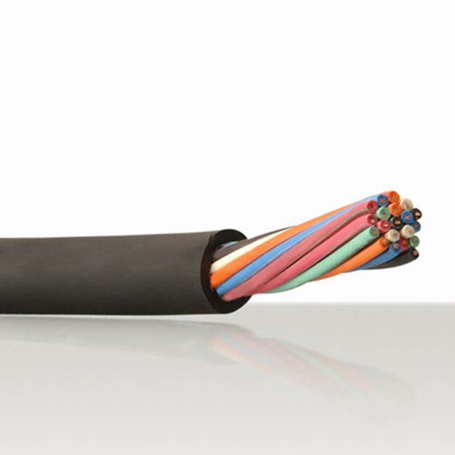 Multi core PVC sheath control shielded cable