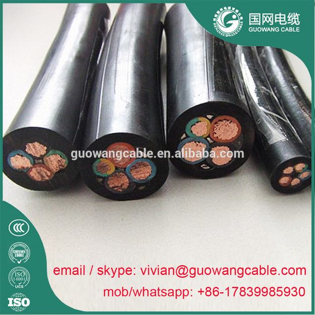 Oil Resistant Heat Resistance Neoprene Rubber Cable H05RN8-F 4x10mm2 16 25 35 300 ample