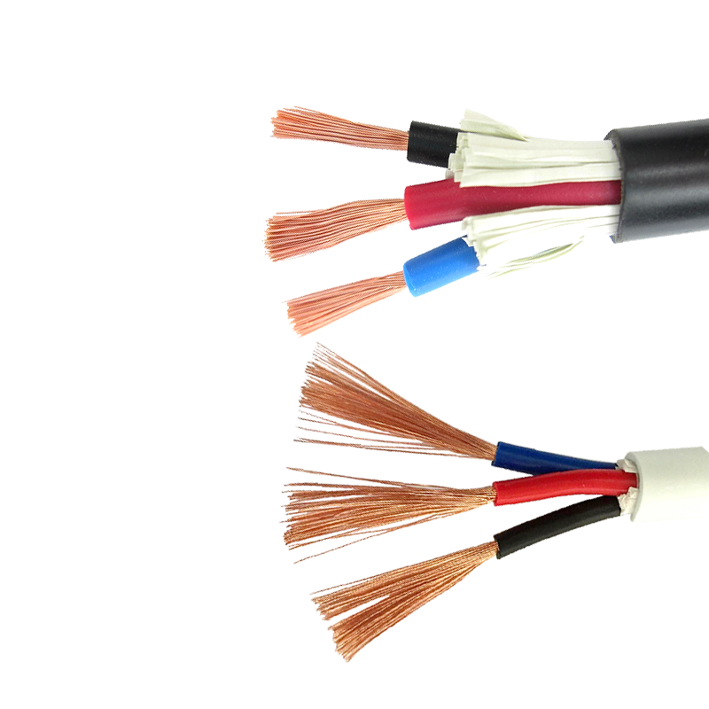 PVC Insulation Single stranded and solid Electrical Wire Or Round Cable 4mm 450/750V copper conductor