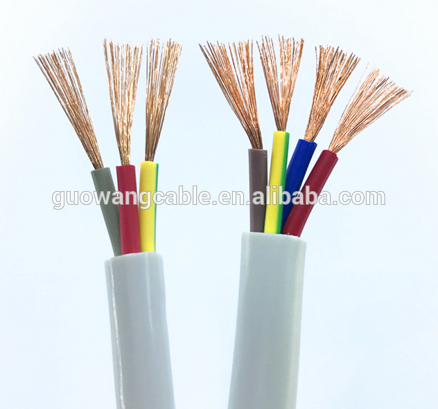 PVC insulated single core flexible cable 4mm stranded copper for electric wiring China CCC BVR 450/750V
