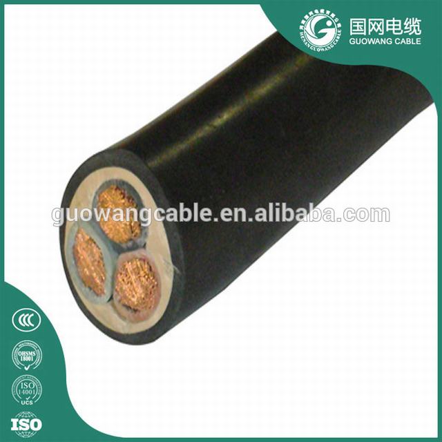 PVC sheathed cable h07rn-f vde electric wire 1.5mm , electrical copper conductor wire and cable