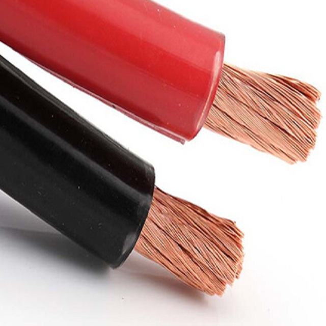 Aislados con goma flexible Cable de soldadura 450/750 V 70 Mm2 95mm2 120mm cuadrado rojo color doble aislamiento IEC Normas