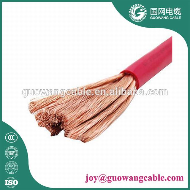 Rubber sheathed ofc soft conductor electric welding cable 50mm2