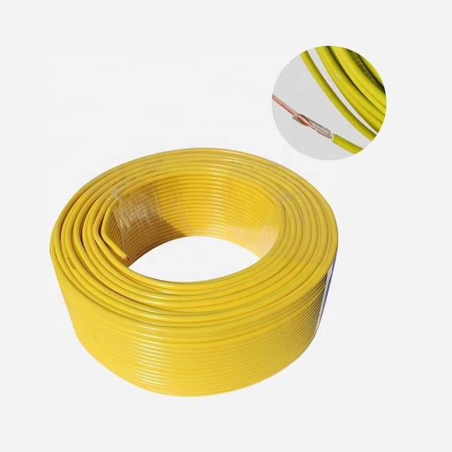 Solo filamento eléctrico de cobre de PVC de alambre de Cable Flexible