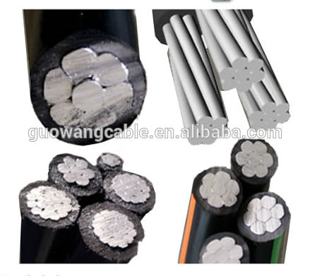 Supply aluminum aaac aac/acsr/xlpe abc power cable/aerial bundle cable 16mm 25mm 35mm 50mm