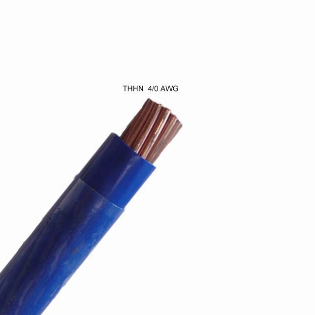 THHN soild copper conductor PVC insulation nylon coated Electric wire