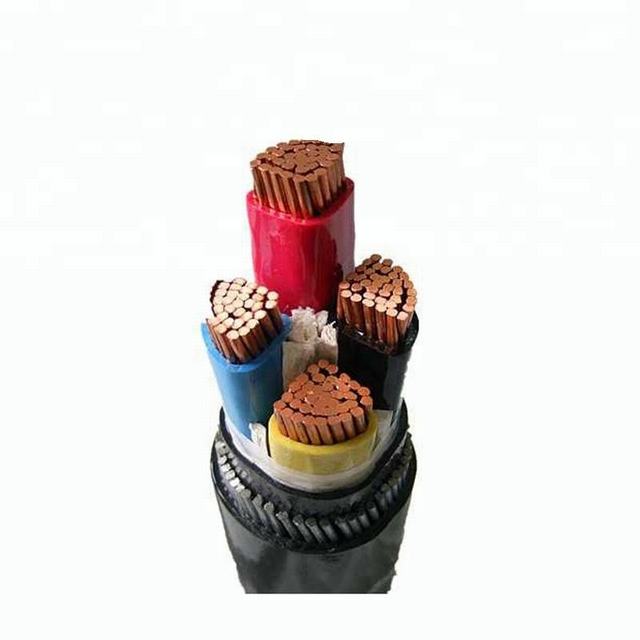 URD cable low voltage 4 core 300 sq mm power cable , underground secondary URD