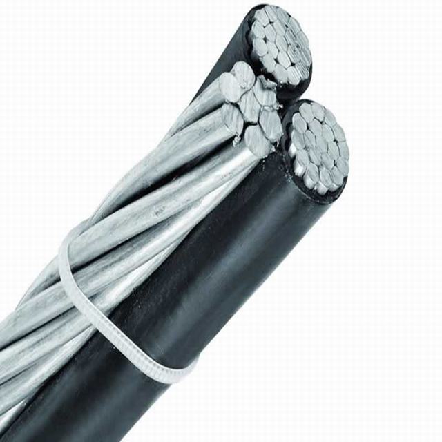 XHHW-2 aluminio sola core aislamiento de pvc cable ABC