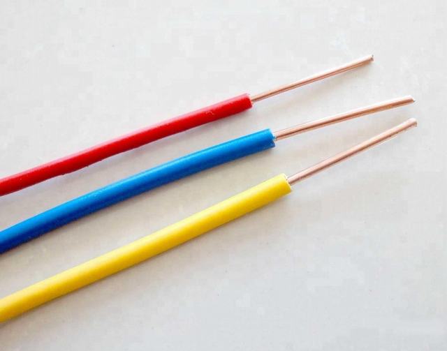 Kupfer leiter PVC/vpe-isolierte BV/BYJ feuer beständig elektrische draht kabel