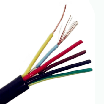 copper core PVC insulation pvc sheathed RVV bvv flat power cable electrical wire