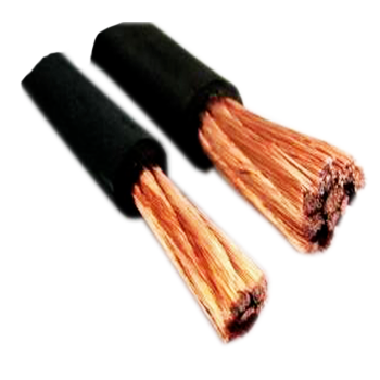 flexible pvc / rubber insulation 1/0 awg welding torch cable