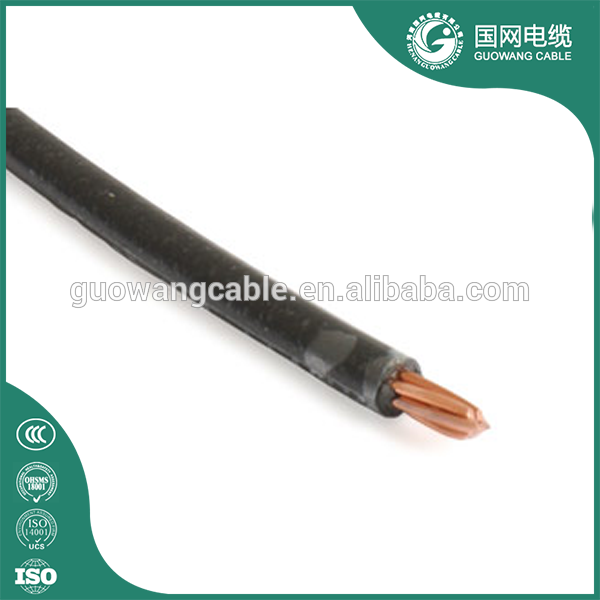 Venta caliente conductor de cobre thw12 100% cables de cobre