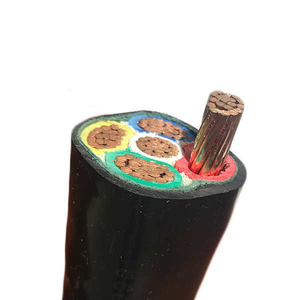 low voltage 4*35mm2 pure copper conductor pvc jacket flexible power cable