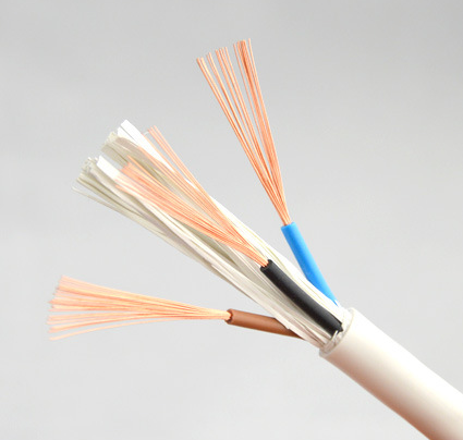 Fils électriques flexibles isolés par pvc de câble tps 1.5mm2 2mm2 4mm2 6mm2 Cuivre PVC Câble Électrique fil Vert et Jaune