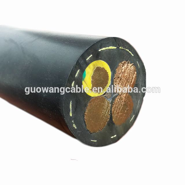 Gummi mantel 3x 1,5 mm2 power kabel h7rn-f sjoow soow