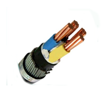 Unterirdischen stahl band/draht gepanzerte kabel 3c 4 6 mm2 CU/PVC/PVC VV32