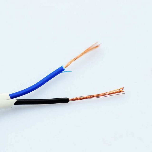 Branco liso tps cabos, Flat Twin e Da Terra Cabo TPS 2*2.5mm2 + 2.5mm 2, tps cabo plano de alta qualidade com preço razoável