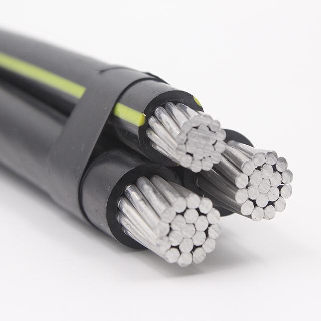 0.6/1 overhead kabel duplex abc kabel PVC PE XLPE geïsoleerde prijs