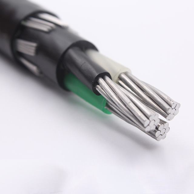 0.6/1kv Aluminum Conductor XLPE insulated Transmission Concentric Cable