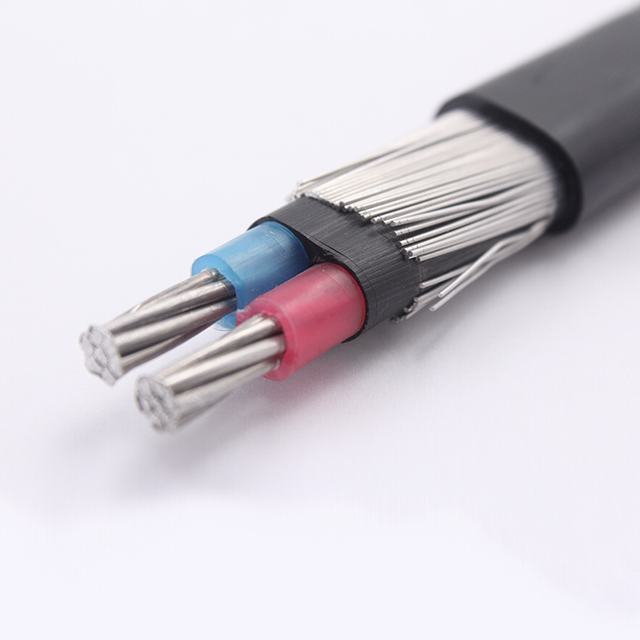 ¡2017Hot venta! Concéntricos Cable/Cable Coaxial de alambre de aluminio de XLPE aisló el Cable aéreo