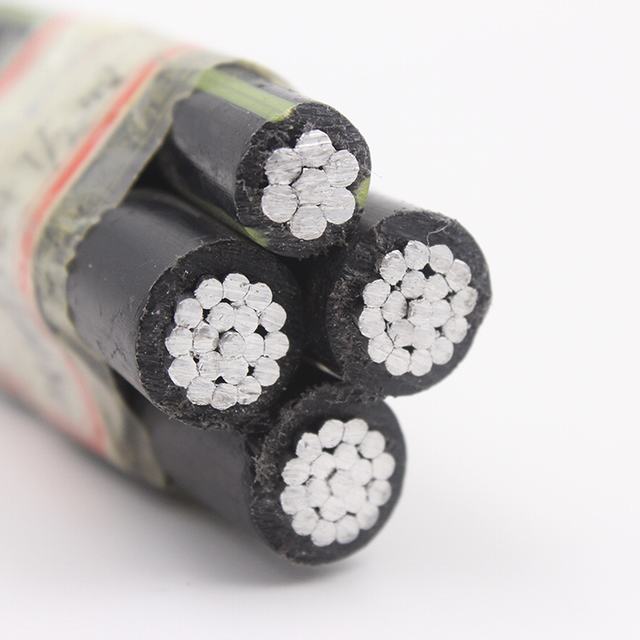 4/0 awg 22kv xlpe insulated abc overhead cable