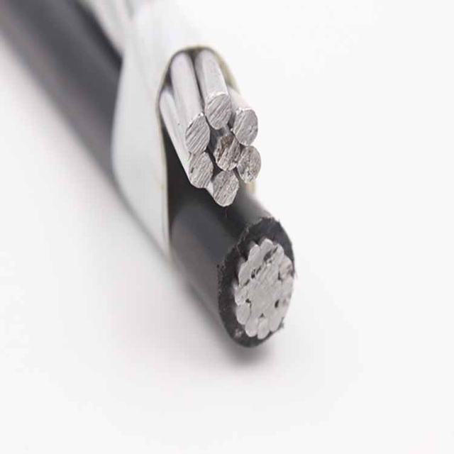 ABC Udara Bundle Kabel Aluminium/Al Konduktor XLPE Dilapisi Kabel Listrik