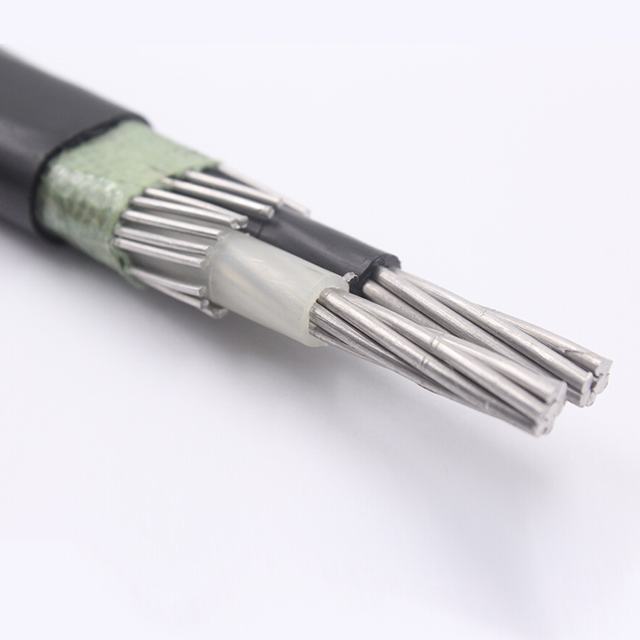 ¡China fabricante de OEM! XLPE/PE aislado Cable concéntrico de cobre/aluminio de un solo núcleo líneas de Cable